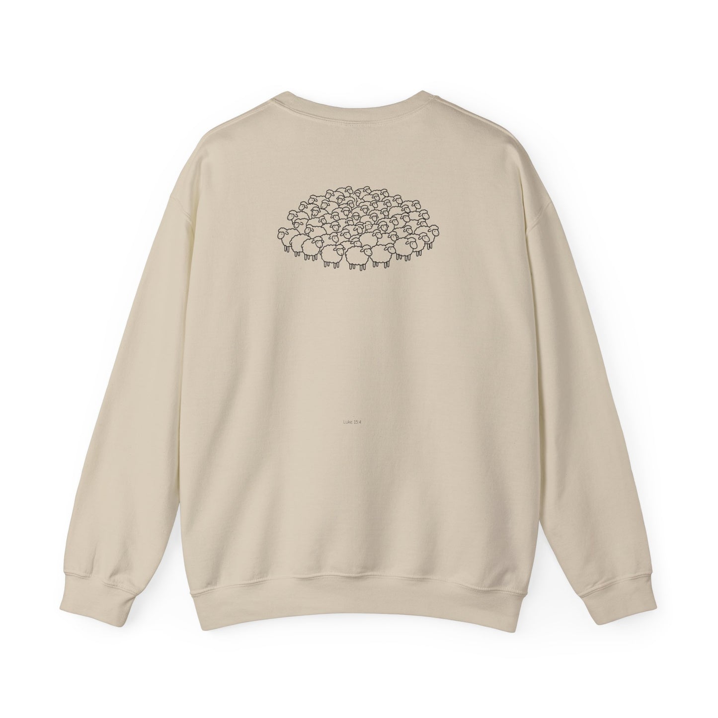 Good Lord “The One & The Ninety-Nine” Crewneck | Minimal Lost Sheep Design