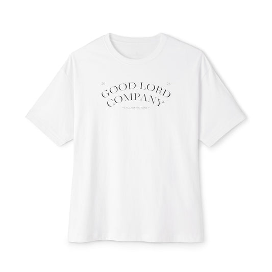 Good Lord Company Oversized Tee | Exclaim the Name Boxy Shirt