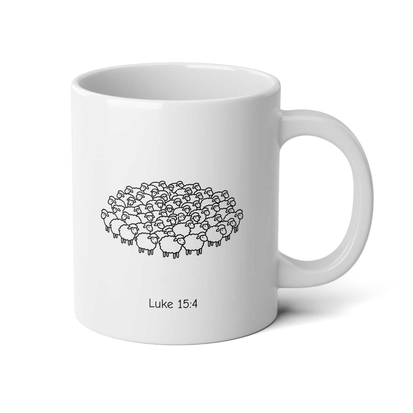 Lost Sheep Mug | The One & The Ninety-Nine | 20oz Ceramic Coffee Mug