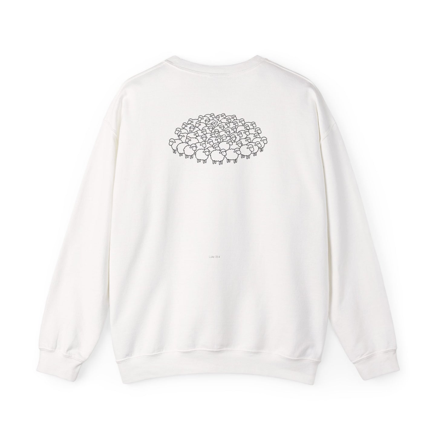 Good Lord “The One & The Ninety-Nine” Crewneck | Minimal Lost Sheep Design