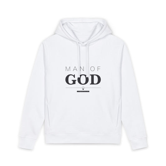 Man of God Hoodie | 1 Timothy 6:11-12 Premium Organic Sweatshirt