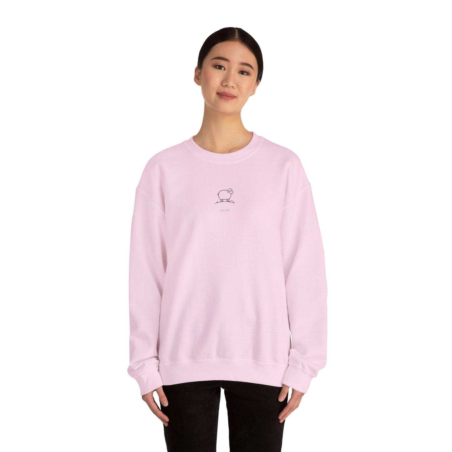 Good Lord “The One & The Ninety-Nine” Crewneck | Minimal Lost Sheep Design