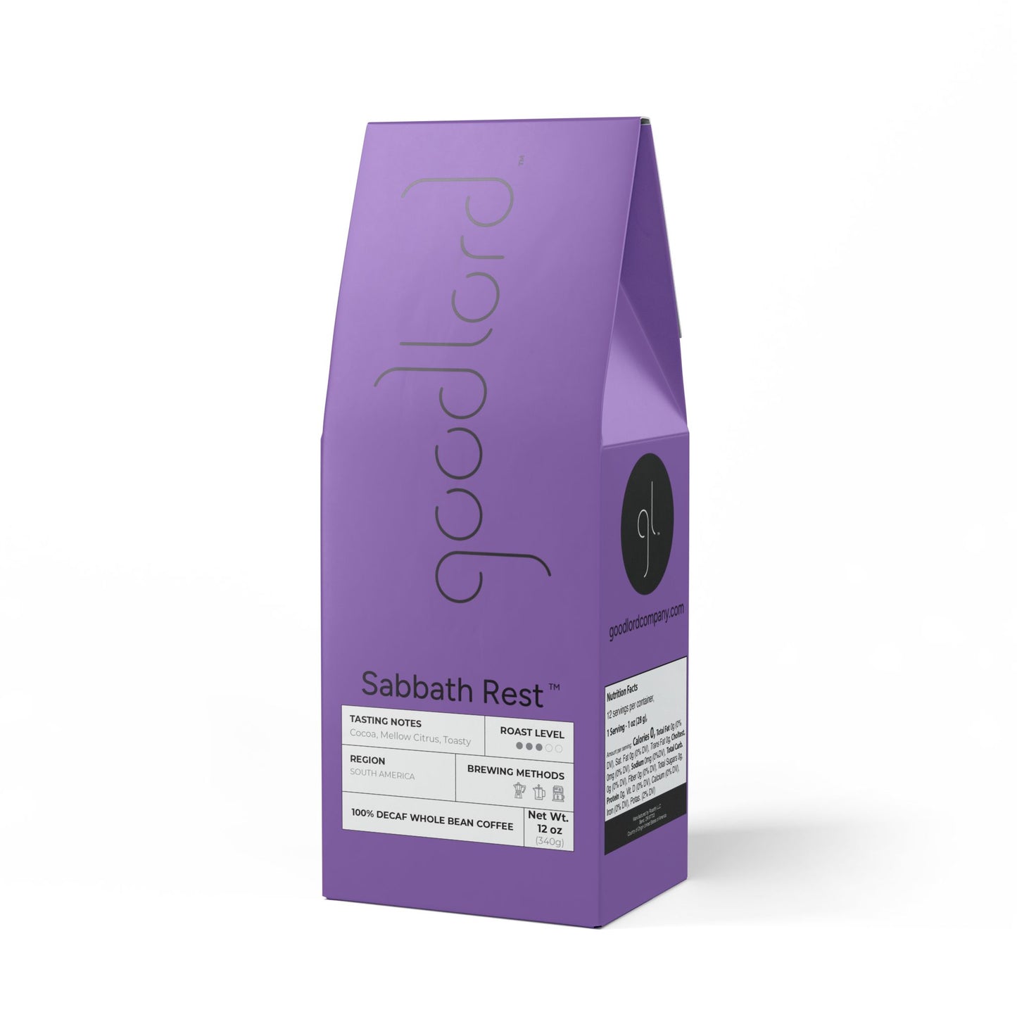 Sabbath Rest™ Decaf Coffee Blend (Medium Roast)