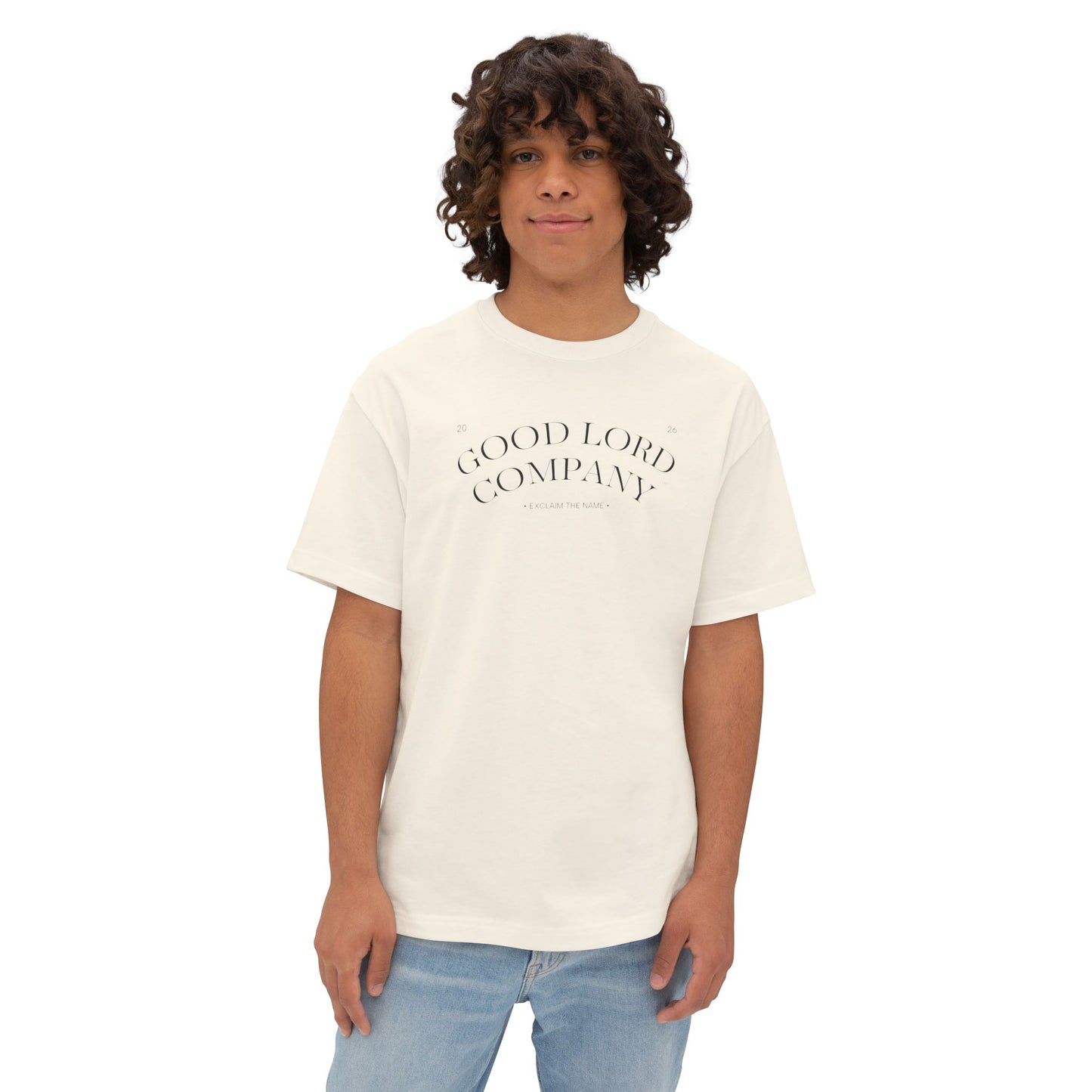 Good Lord Company Oversized Tee | Exclaim the Name Boxy Shirt