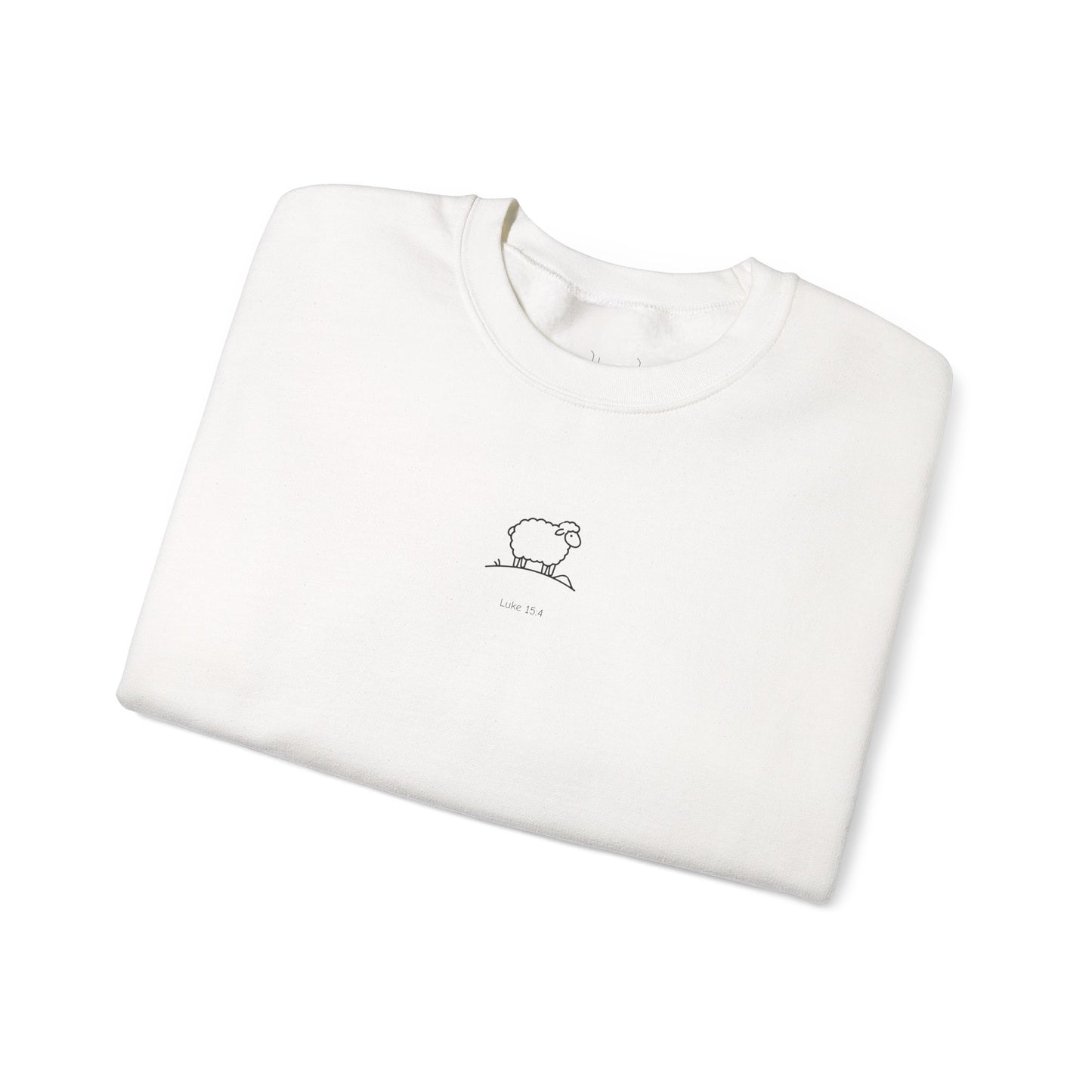 Good Lord “The One & The Ninety-Nine” Crewneck | Minimal Lost Sheep Design
