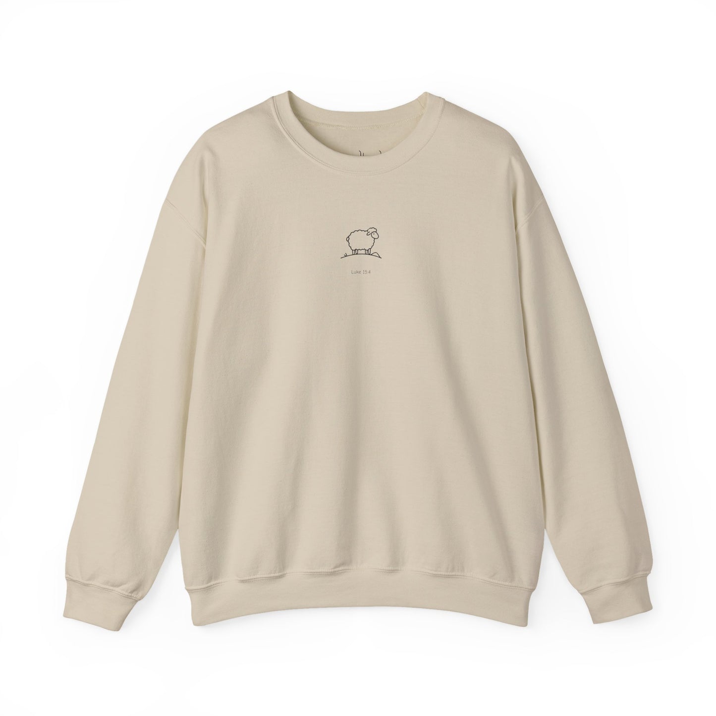 Good Lord “The One & The Ninety-Nine” Crewneck | Minimal Lost Sheep Design