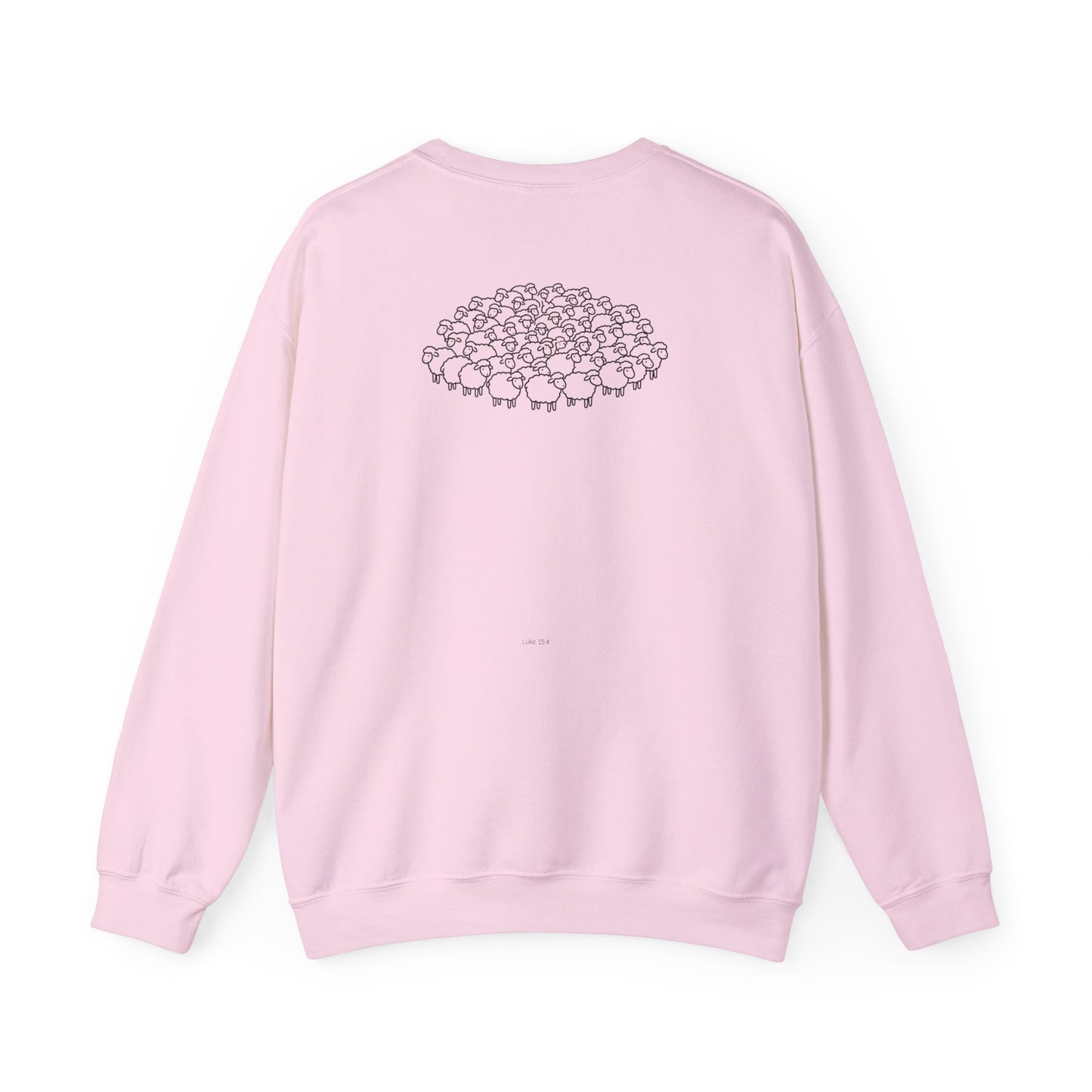 Good Lord “The One & The Ninety-Nine” Crewneck | Minimal Lost Sheep Design
