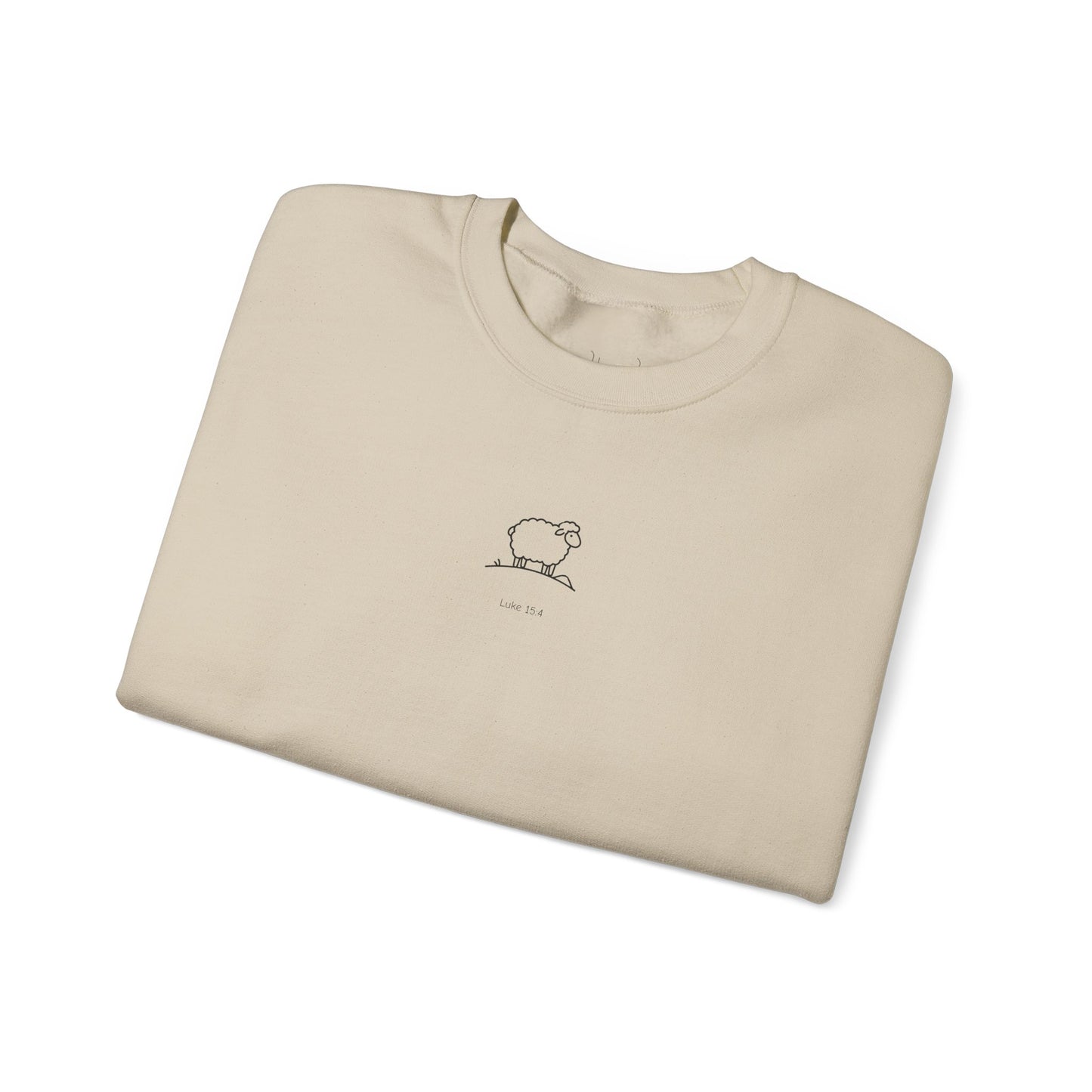 Good Lord “The One & The Ninety-Nine” Crewneck | Minimal Lost Sheep Design